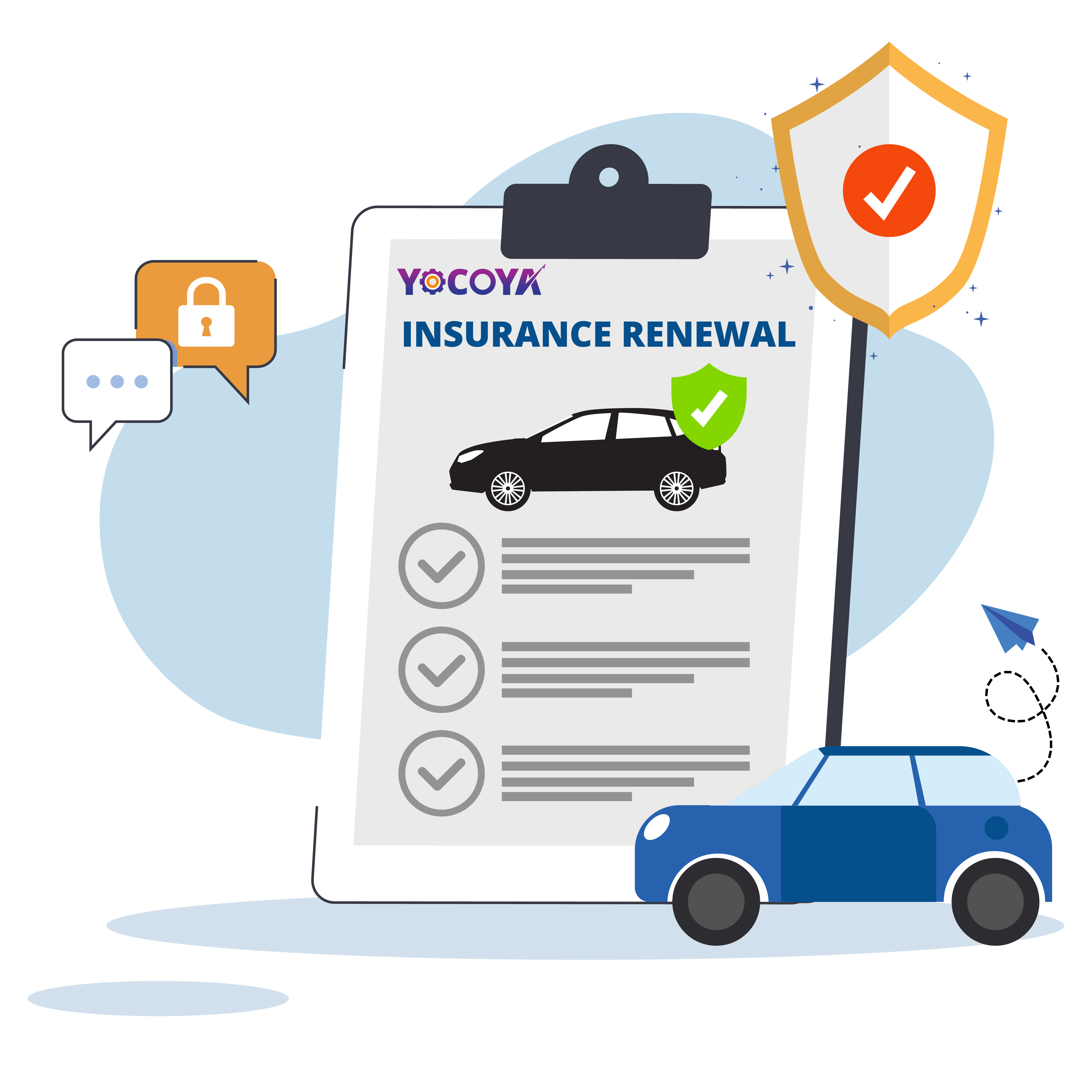 Insurance Renewal CRM | Simplify Policy Management with YOCOYA